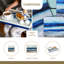 Creative Tops Blue Abstract Premium Placemats
