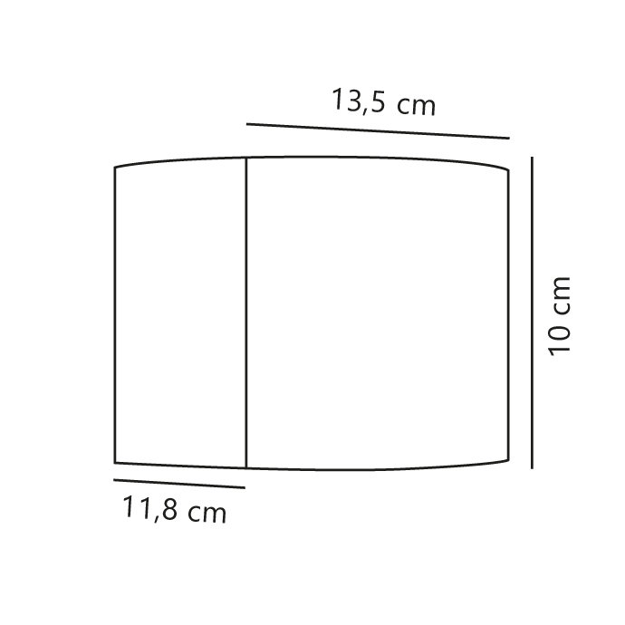 Outdoor Sconce, Black