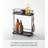 Tower Yamazaki Home Bath Rack, Bathroom Shower Storage Holder, Caddy Shelf Organizer, Short, Steel-1534129457