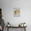 Reproduction d’art sur toile, « Two Turtle Doves-Gold Leaf »-1078211030-1078211027