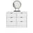 Makeup Vanity with Lights，6-drawers Accent Cabinet，Vanity desk