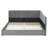 Full Size L-Shaped Corduroy Daybed Upholstered Daybed-872022937