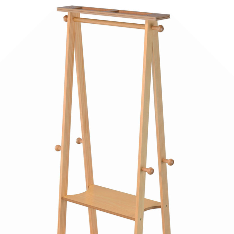 Portemanteau 59 po, Naturel
