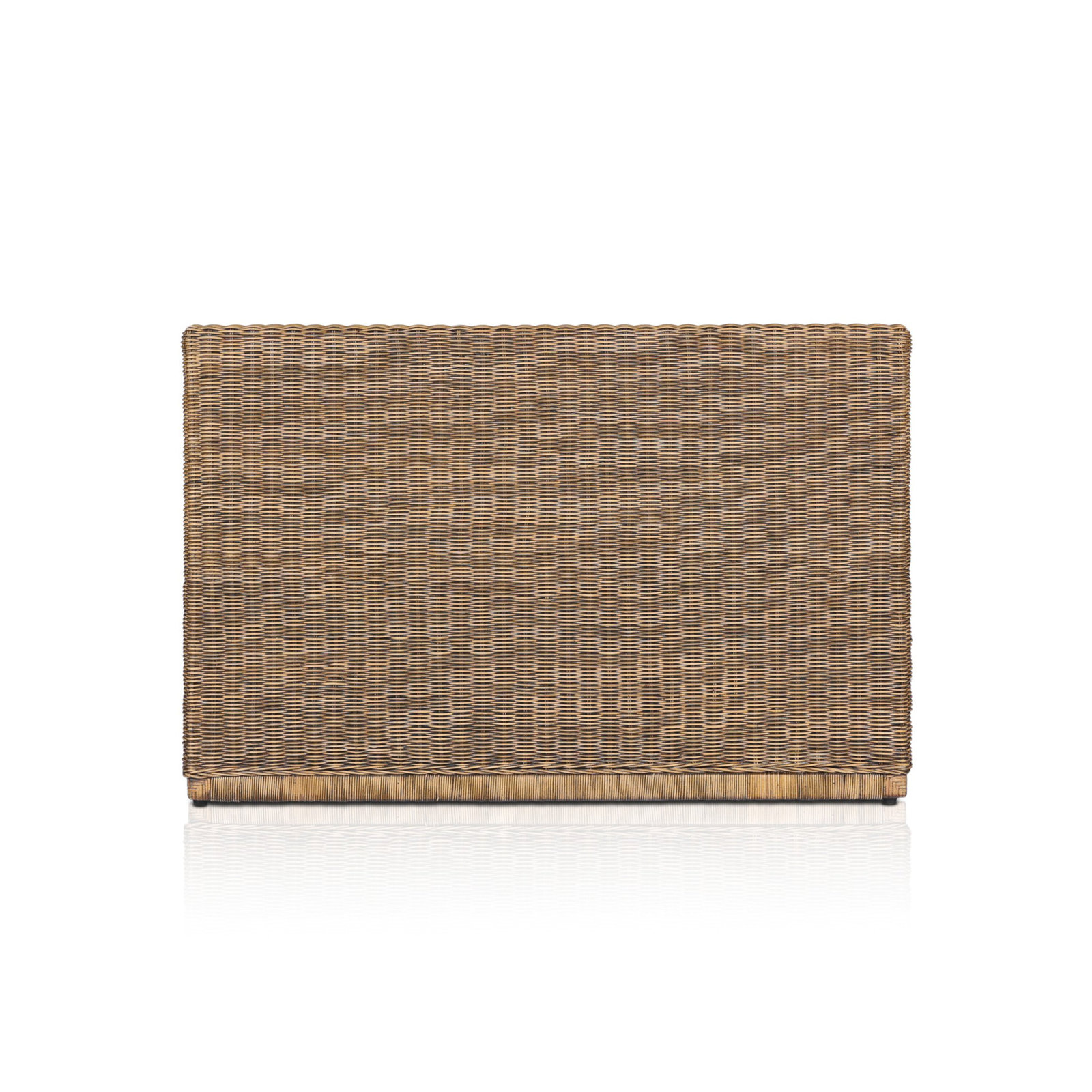 Senna Woven Dining Bench, 33" H x 49" W x 26.25" D