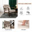 Upholstered Linen Armchair-1722659742