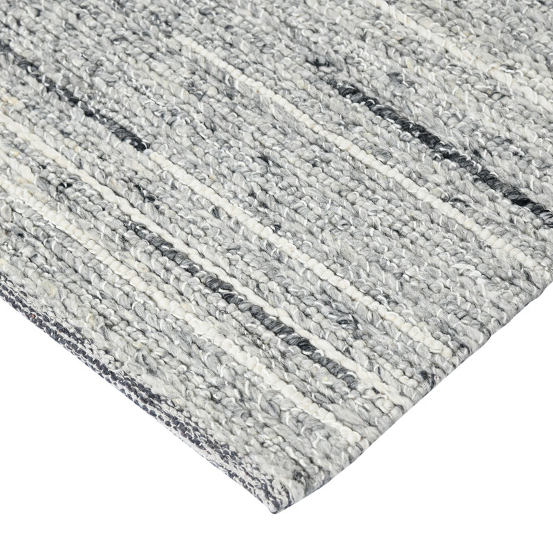 Piercy New Zealand Wool Handmade Indoor Accent Rug, Rectangle 2' x 3'