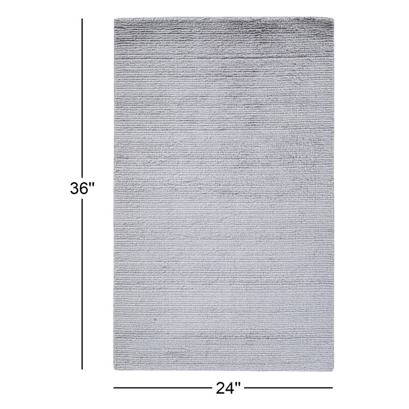 Danberry Hand Tufted Wool Indoor Rug, Rectangle 2' x 3'