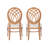 Azurae 18'' H Upholstered Beech Side Chair