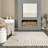 Gloria Abstract Shag Area Rug-1570068899