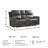 Burnley Power Reclining Loveseat With Console