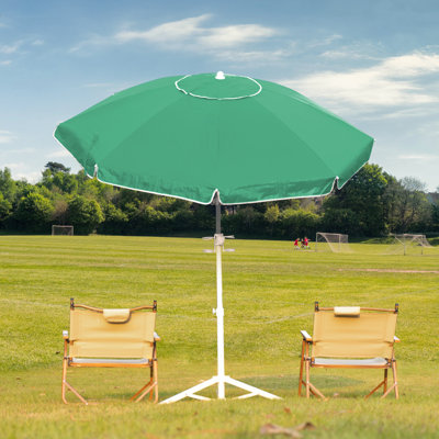 Parasol de plage inclinable 6,5 pi avec sac de transport