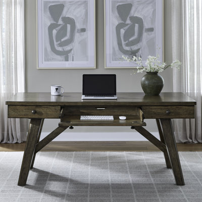  Gertraute Writing Desk w/ Keyboard Tray