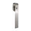 Square End Rolling Standard Single Barn Door Hardware Kit