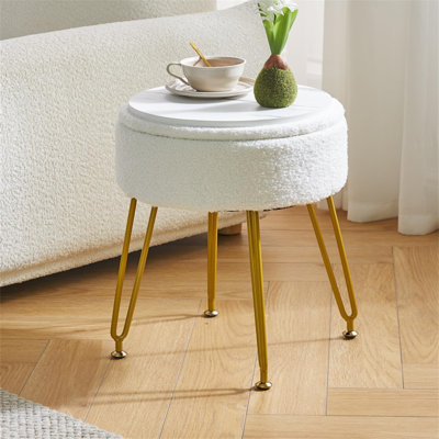 Ahilan Metal Accent Stool