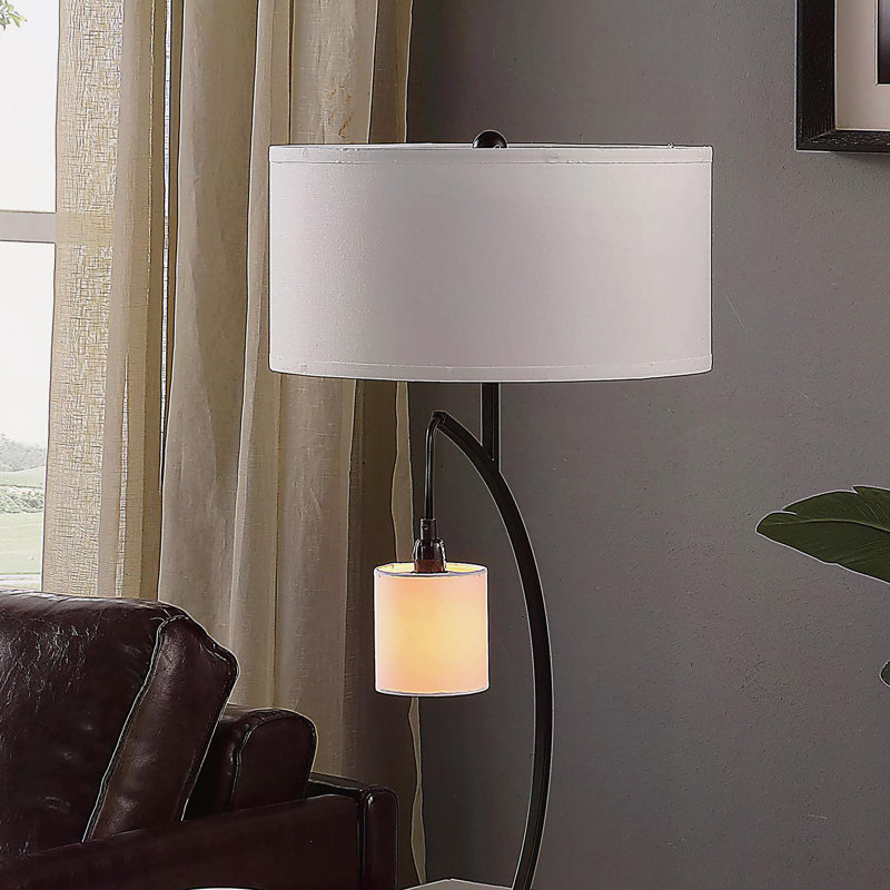 Lampe de table 28 po, Noir mat