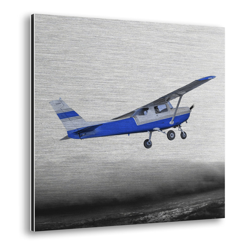 Airplane - No Frame Print on Metal