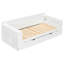 Lit de jour double avec bureau amovible, tiroirs de rangement et table d'appoint hydraulique, bleu-641067163-641067162