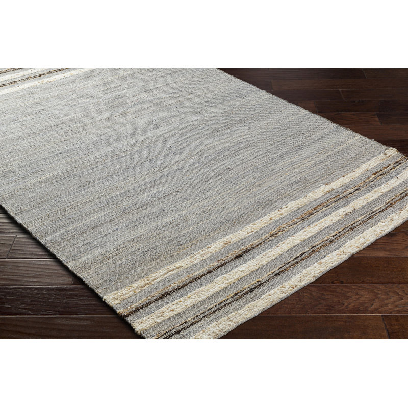 Bowry Area Rug in Gray, Rectangle 2' x 3'