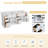 Adoram 84" Double Bathroom Vanity Base Only