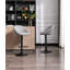 Merlene Swivel Upholstered Counter Stool with Metal Frame-71205836