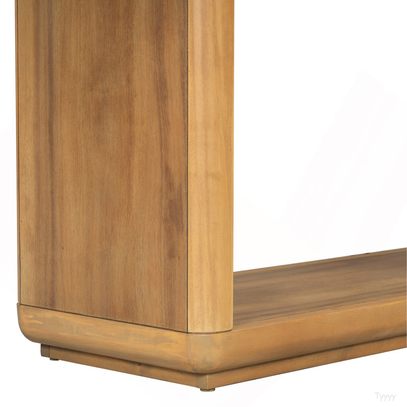 Console Mirod Elegant Minimalist, Brun