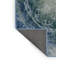 Tapis bleu soyeux et moelleux-1741385262