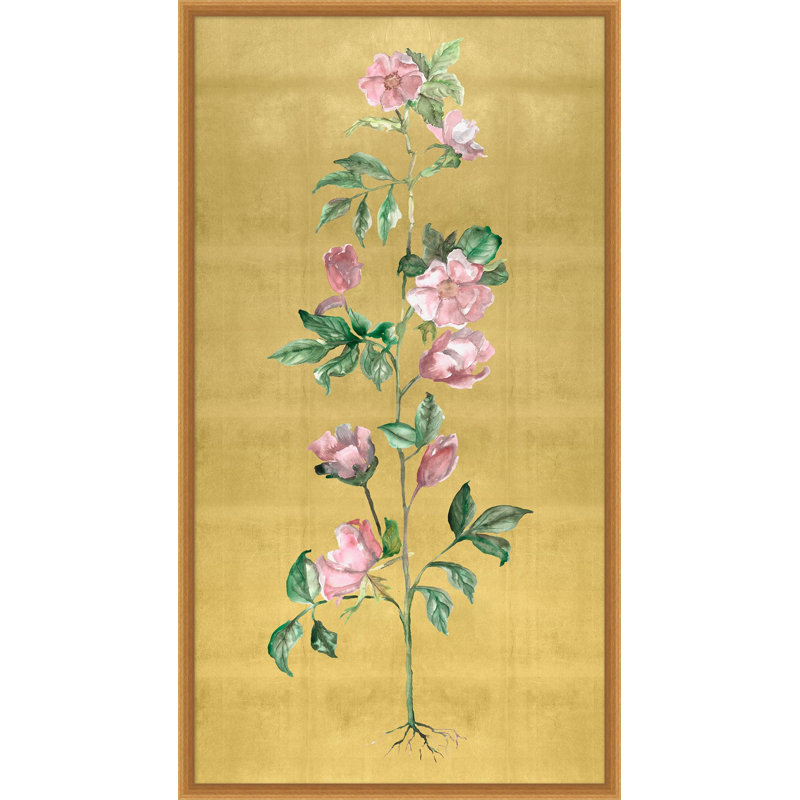 Golden Stem 1 Print by Lillian August