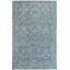 Tapis bleu clair en laine noué à la main One-of-a-Kind Kafkaz Peshawar Cyrena