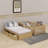 Wood Daybed With Fence Guardrails And Drawers-1350338482-1350338480