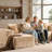 No Assembly Required Compression Packed 3-piece Cloud Modular Upholstered Sectional Sofa-1645550053