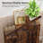 Shoe Storage Cabinet with 3 Drawers, Step Shape Cabinet with Adjustable Shelves & Open Storage-18531707