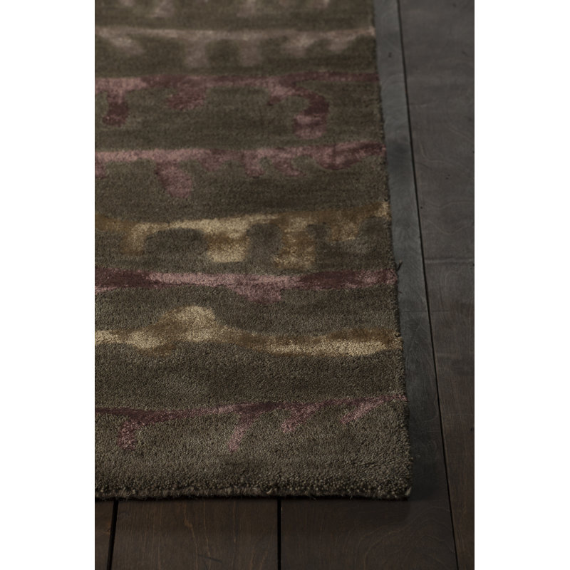Navyan Khaki Area Rug, Rectangle 7'9" x 10'6", Brown