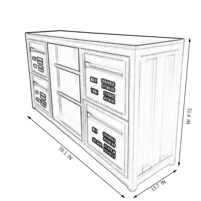 Buffet 59,05 po Kelleyann