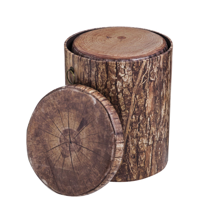 Wellfleet Solid Wood Accent Stool