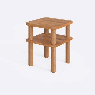 Solid Wood Solid Coffee Table with Storage