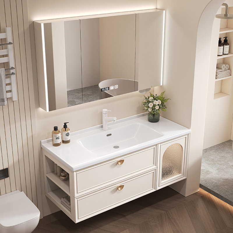 Modern light luxury simple Bathroom cabinet