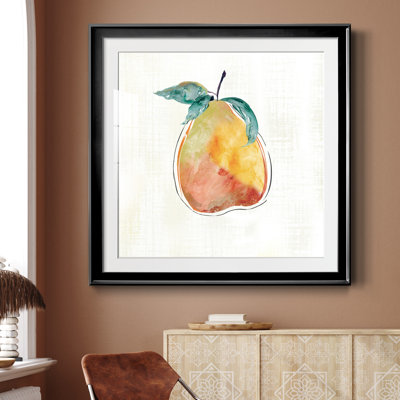 Happy Pear - peinture encadrée