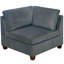 Ensemble de canapé modulaire en chenille gris modulaire de 7 pièces avec 3 pièces de coin, 3 fauteuils sans accoudoirs et 1 contreplaqué de repose-pieds