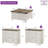 Allyssa 3 Piece Farmhouse Coffee Table Set