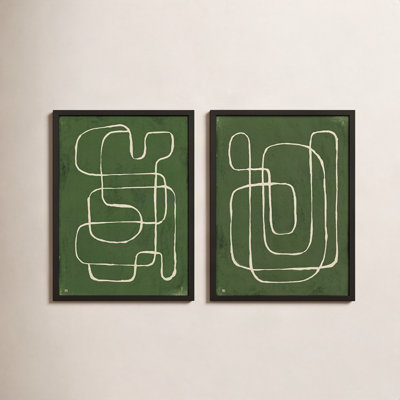 Line Works 2-Piece Painting Set