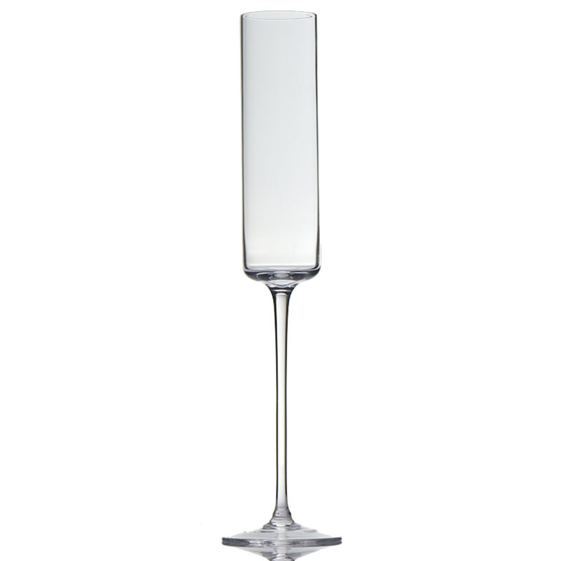 Glass Tabletop Tealight Holder, 16" H x 2" W x 2" D
