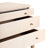 Console Table-Beige Painted Linen