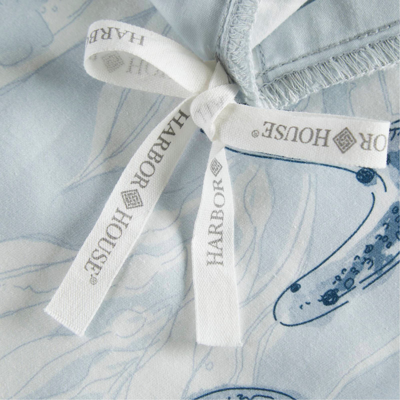 Ensemble de housse de couette en satin de coton 3 pièces 3 pièces, bleu marine / bleu, King Duvet Cover + 2 Shams