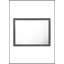 Miroir Haiden vieilli avec verre biseauté et bordure argentée chatoyante, parfait pour la décoration moderne-1803407202
