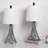 Khrysten 24" Modern Table Lamp Paris Tower Base with 3-Color Temperature Bedside Table Lamp (Bulbs Included)-1066695175