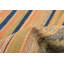 Tapis en laine 5 pi 2 po x 7 pi 2 po "one-of-kind-noué la main-new age bohémien/bleu marine"