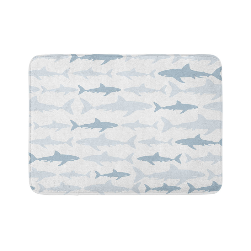 Tapis de bain East Urban Home, envers antidérapant, 30,2 po x 20 po, taupe