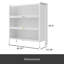 Armoire de rangement à 3 niveaux pour garde-manger avec rangement pour micro-ondes-348903994