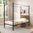 Willowdean Metal Canopy Bed-1118942266