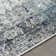 Fitz Oriental Royal Blue  Area Rug